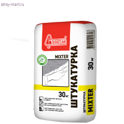 Штукатурка «Старатели» Mixter, 30 кг (49 шт/под) - С-000041644 Штукатурка «Старатели» Mixter, 30 кг (49 шт/под) - С-000041644
