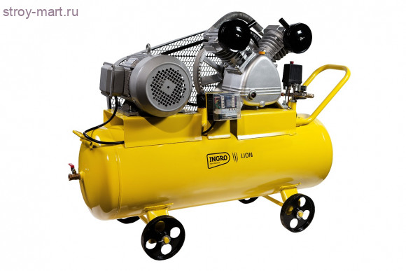 Поршневой компрессор INGRO Lion VD80-110L Поршневой компрессор INGRO Lion VD80-110L