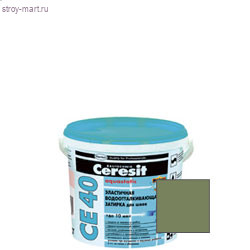 Се40 2кг Затирка эл. вод. против. (киви) (12 шт/уп.) - С-000041456 Се40 2кг Затирка эл. вод. против. (киви) (12 шт/уп.) - С-000041456