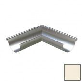 Lindab, Угол желоба внешний 90 град, 125 мм, (001) RAL 9002 белый - С-000050604