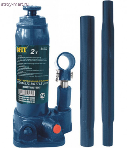 Домкрат «FIT» гидравлический бутылочный 5т / 64505 - С-000111067 Домкрат «FIT» гидравлический бутылочный 5т / 64505 - С-000111067