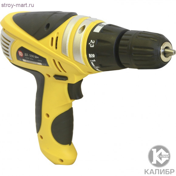 Эл. дрель-шуруповёрт "Калибр Мастер ДЭ- 550 ШМ" Эл. дрель-шуруповёрт "Калибр Мастер ДЭ- 550 ШМ"