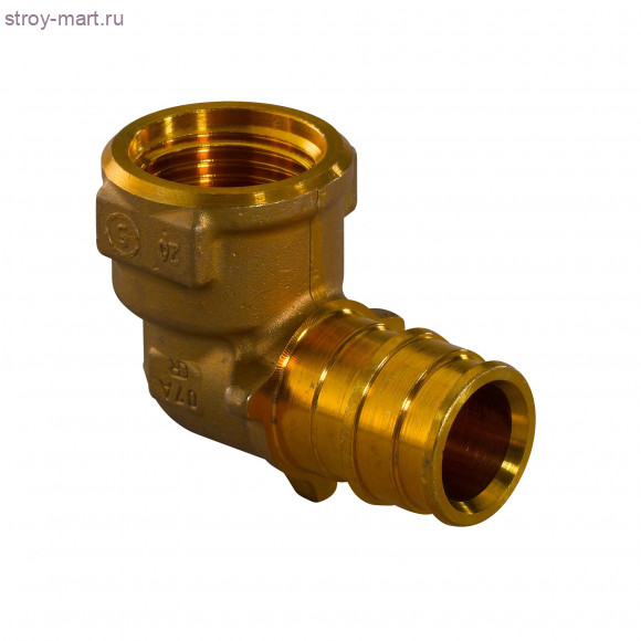 Угольник для PE-X латунь Дн 16х1/2 Uponor 1023019 Угольник для PE-X латунь Дн 16х1/2 Uponor 1023019