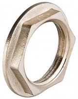 Контргайка латунь никель Ду 15 БАЗ - 027-9724 Контргайка латунь никель Ду 15 БАЗ - 027-9724