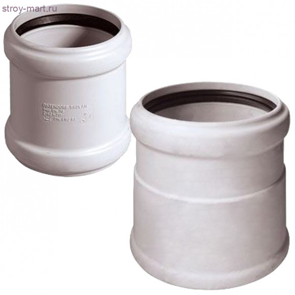 Муфта PP-H Skolan насадн Дн 150 б/нап в комплекте б/ш Ostendorf 337810 Муфта PP-H Skolan насадн Дн 150 б/нап в комплекте б/ш Ostendorf 337810