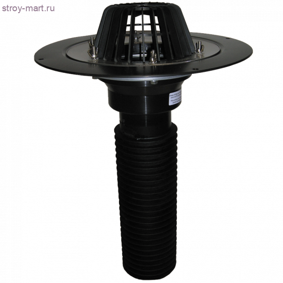 Воронка вертикальный Дн 160 универсальная с фланцем с листвоул HL 69 Воронка вертикальный Дн 160 универсальная с фланцем с листвоул HL 69