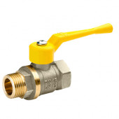 Кран шаровой латунь газ 11б27п А11 никель Ду 15 ВР/НР рычаг БАЗ - 007-7464 Кран шаровой латунь газ 11б27п А11 никель Ду 15 ВР/НР рычаг БАЗ - 007-7464