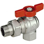 Кран шаровой латунь угловой R789 Ду 20 ВР/американка полный проход бабочка Giacomini R789X005 - 4606034044605 Кран шаровой латунь угловой R789 Ду 20 ВР/американка полный проход бабочка Giacomini R789X005 - 4606034044605