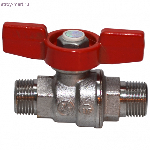 Кран шаровой латунь R253D Ду 25 НР/НР бабочка Giacomini R253X005 - 4606034003909 Кран шаровой латунь R253D Ду 25 НР/НР бабочка Giacomini R253X005 - 4606034003909