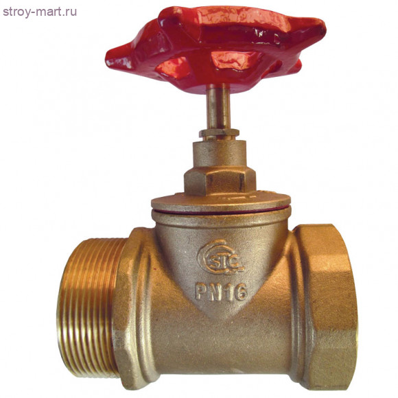 Клапан запорн латунь 15б3р2 Ду 50 Ру10 ВР/НР STC 0300 Клапан запорн латунь 15б3р2 Ду 50 Ру10 ВР/НР STC 0300