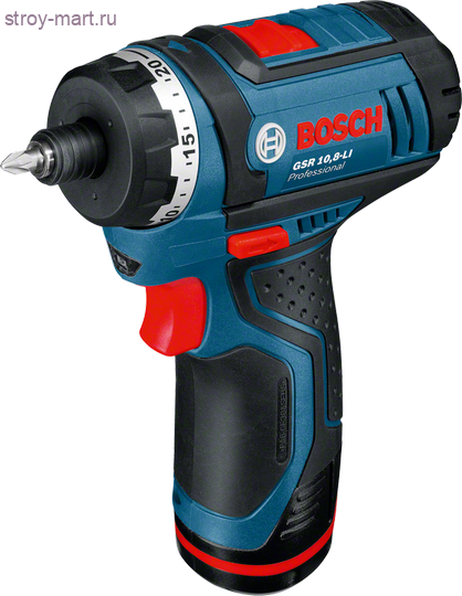 Аккумуляторный шуруповерт Bosch GSR 10,8-LI Professional - 601992901 Аккумуляторный шуруповерт Bosch GSR 10,8-LI Professional - 601992901