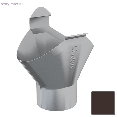 Lindab, Воронка желоба 150/100 мм, (434) RAL 8017 коричневый - С-000046863 Lindab, Воронка желоба 150/100 мм, (434) RAL 8017 коричневый - С-000046863