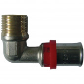 Угольник МП латунь Faro Дн 32х1 НР пресс STC 6508 - 4606034154786 Угольник МП латунь Faro Дн 32х1 НР пресс STC 6508 - 4606034154786