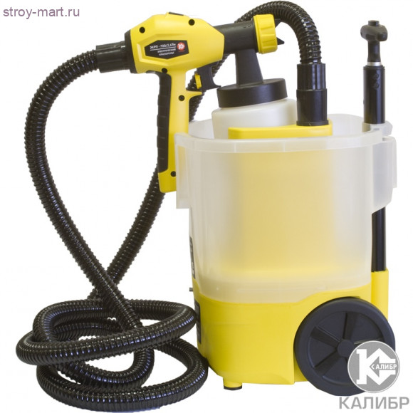 Эл. краскопульт "Калибр Мастер ЭКРП-700/2,6Тм"