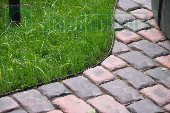 Бордюр Б-300.8,5.4,5 пластиковый черный L3000 - 8210 Бордюр Б-300.8,5.4,5 пластиковый черный L3000 - 8210