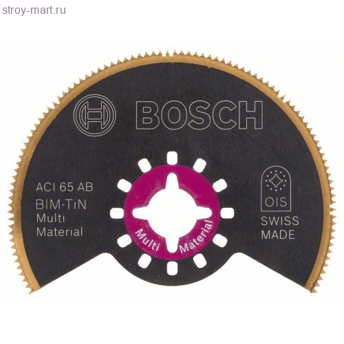 BIM -TIN СЕГМЕНТИРОВАННЫЙ ПИЛЬНЫЙ ДИСК, MULTI MATERIAL - 2608661759