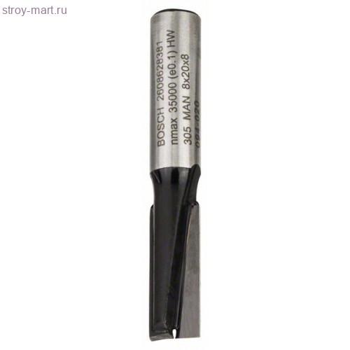 Фреза пазовая Std S8/D8/L20 - 2608628381 Фреза пазовая Std S8/D8/L20 - 2608628381