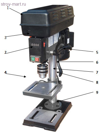 Сверлильный станок VISPROM B-1313B/230 - 38710100 Сверлильный станок VISPROM B-1313B/230 - 38710100