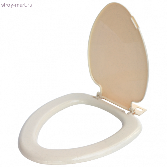 Сиденье для унитаза пластик бежевый мрамор исп1 - 023-2030 Сиденье для унитаза пластик бежевый мрамор исп1 - 023-2030