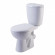 Унитаз-компакт Евро белый кнопка косой выпуск в комплекте Кировская Керамика - 4606034069288