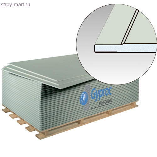 Гипсокартон "Gyproc"  9,5х1200*2500 (60 листов/уп.) (арт. 88505) - С-000033653