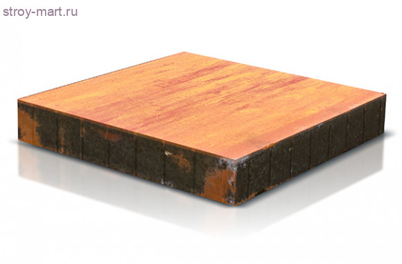 Плита бетонная дорожная «Голивуд» Color Mix ТИП 10 (1000/1000*160) (h=160) (5м2) - С-000101420 Плита бетонная дорожная «Голивуд» Color Mix ТИП 10 (1000/1000*160) (h=160) (5м2) - С-000101420