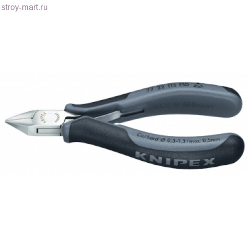 Кусачки диагональные для электроники, антистатические 77 32 115 ESD - KN-7732115ESD