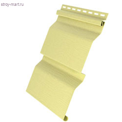 Сайдинг GL «Корабельный брус» желтый Amerika D4.4 (0,224х3,60м) 0,8064 м2 (22 шт./уп.) - С-000085273