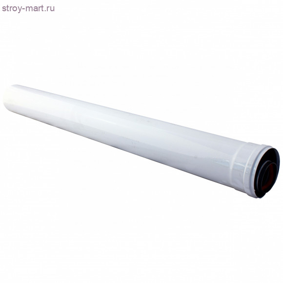 Труба дымоотвод Ду 60/100 L=1м коаксиальн б/комплекта Ariston 3318005