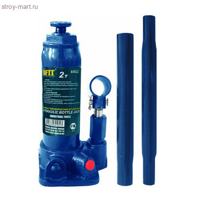 Домкрат «FIT» гидравлический бутылочный 2т / 64502 - С-000111065 Домкрат «FIT» гидравлический бутылочный 2т / 64502 - С-000111065