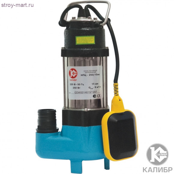 Эл. насос центроб. "Калибр НПЦ-250/15НК" Эл. насос центроб. "Калибр НПЦ-250/15НК"