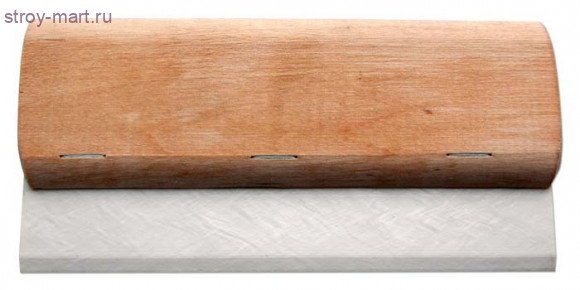 Шпатель «888» 150мм, резиновый, деревянная ручка, для фуговки / 3082159 - С-000132796 Шпатель «888» 150мм, резиновый, деревянная ручка, для фуговки / 3082159 - С-000132796