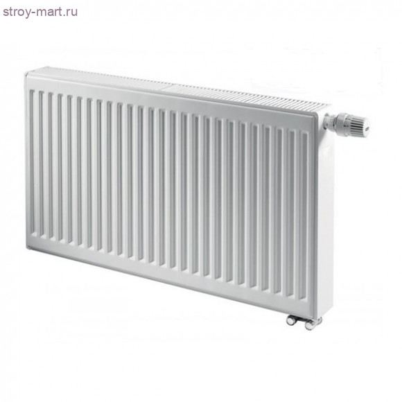 Радиатор стальной панельный VENTIL ERV 33 400х1200 нижнее белый RAL 9016 Q=2566 Вт ELSEN ERV330412 Радиатор стальной панельный VENTIL ERV 33 400х1200 нижнее белый RAL 9016 Q=2566 Вт ELSEN ERV330412