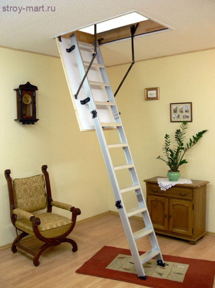 Складная чердачная лестница Alu-Profi 60x112 Складная чердачная лестница Alu-Profi 60x112