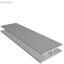 Профиль ПВХ VER301 3 м соединительный (10 шт.) - С-000052122 Профиль ПВХ VER301 3 м соединительный (10 шт.) - С-000052122