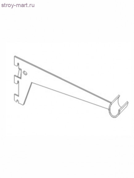 Кронштейн для штанги 330 мм «Белый» Кронштейн для штанги 330 мм «Белый»