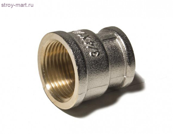 Муфта латунь/никель переход Ду25х15 - 027-8947