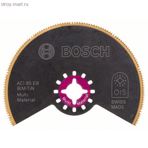 BIM -TIN СЕГМЕНТИРОВАННЫЙ ПИЛЬНЫЙ ДИСК, MULTI MATERIAL - 2608661758