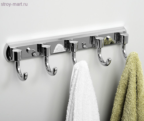 К-3075 Кронштейн настенный, 5 крючков - 001-0220