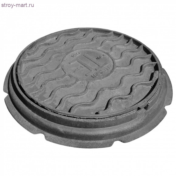 Люк чугун водопроводный В тип Т С250 m=100кг ГОСТ 3634-99 - 004-0001 Люк чугун водопроводный В тип Т С250 m=100кг ГОСТ 3634-99 - 004-0001