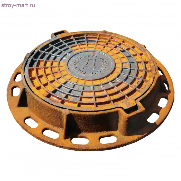 Люк чугун водопроводный В тип Т С250 m=100кг ГОСТ 3634-99 - 004-0001 Люк чугун водопроводный В тип Т С250 m=100кг ГОСТ 3634-99 - 004-0001