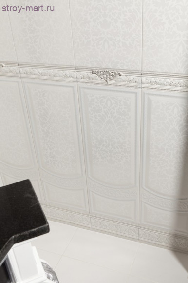 Queen Olga White Плита настенная 25х70 Queen Olga White Плита настенная 25х70