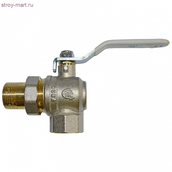 Кран шаровой латунь угловой Faro 1215 Ду 20 ВР/американка рычаг STC 1215 - 4606034047538 Кран шаровой латунь угловой Faro 1215 Ду 20 ВР/американка рычаг STC 1215 - 4606034047538