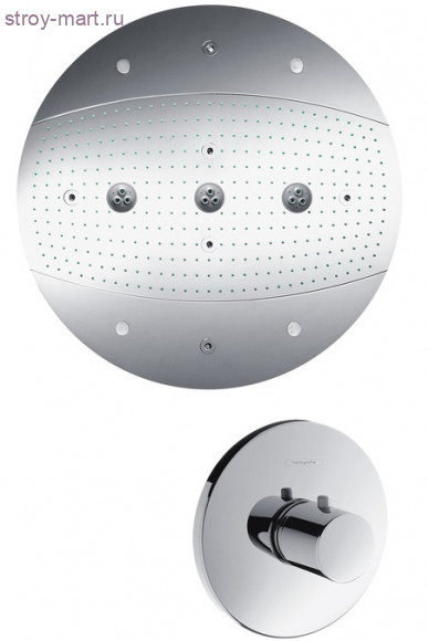 Верхний душ Raindance Rainmaker ? 600 мм Air 3jet, с подсветкой, ?’ Raindance 28404000 Верхний душ Raindance Rainmaker ? 600 мм Air 3jet, с подсветкой, ?’ Raindance 28404000