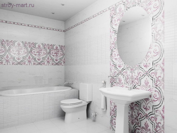 Statuario Mosaico Плитка настенная Декор 20х50