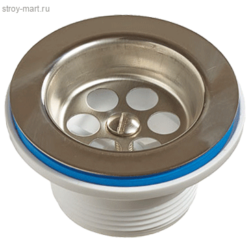 Выпуск для умывальника/мойки нерж/сетка 1 1/2 Орио А-4004-02 -4607130488164 Выпуск для умывальника/мойки нерж/сетка 1 1/2 Орио А-4004-02 -4607130488164