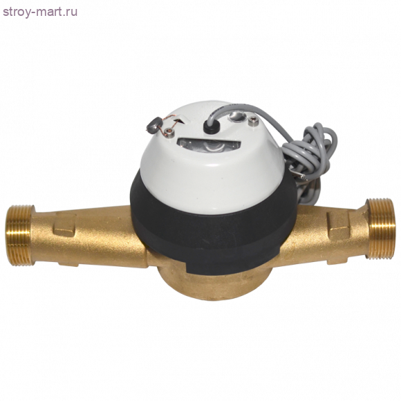 Счётчик х/в импульсный ВСХНд Ду 25 50С L=260мм НР в комплекте 10л/имп Тепловодомер - 030-0222