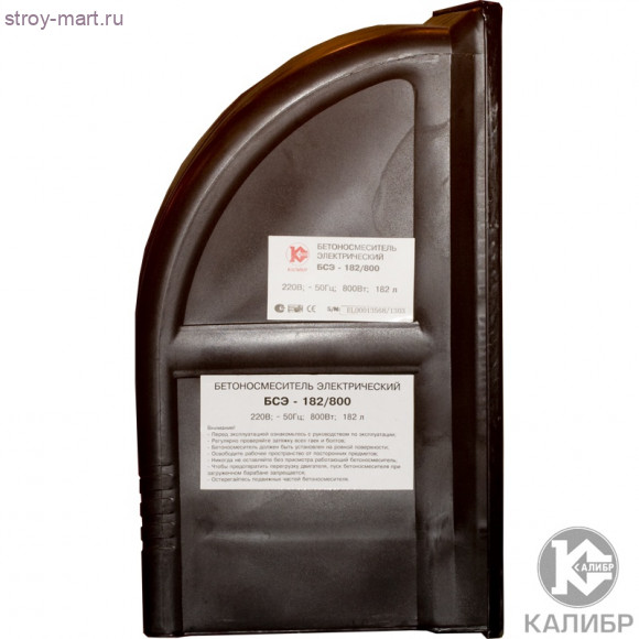 Бетоносмеситель "Калибр БСЭ-182/800" Бетоносмеситель "Калибр БСЭ-182/800"
