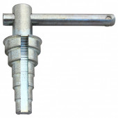 Ключ ступенчатый для американок Ду 1/2-1 1/4 с воротком - 009-0369