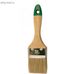 Кисть плоская «888» «Евро» 2,0" (50мм) натуральная щетина, деревянная ручка / 0128230 - С-000076851 Кисть плоская «888» «Евро» 2,0" (50мм) натуральная щетина, деревянная ручка / 0128230 - С-000076851